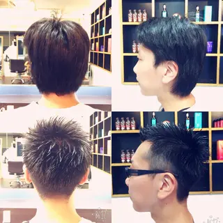 メンズ 前之園 ひかるのヘアスタイル