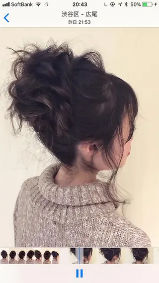 ミディアム kawakita yoshinoriのヘアスタイル