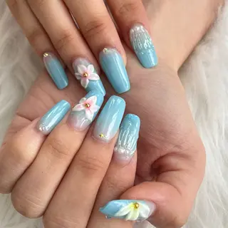 ネイル fleulilas 17時以降のみ予約可のネイルデザイン