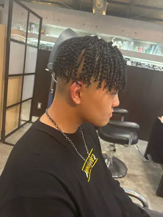 パーマ メンズ パーマ特化美容師 ナガイのヘアスタイル