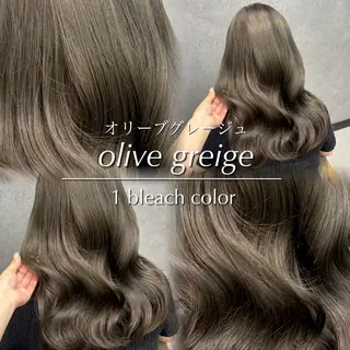 ロング カラー 加藤 結奈のヘアスタイル
