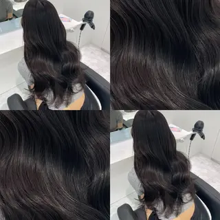 セミロング カラー ブリーチなし特化 美容師💖SAE💖のヘアスタイル
