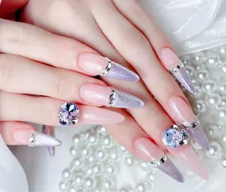 ネイル M🌷nail 長さだし専門店のネイルデザイン