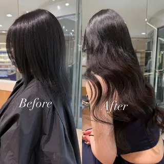 ロング カラー シールエクステ特化 ハイトーン、NANAのヘアスタイル