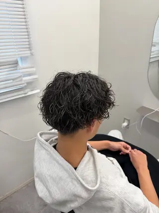ミディアム パーマ 【メッシュ×パーマ】 ❤️🔥Koukiのヘアスタイル