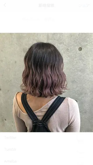 ミディアム カラー ヘアアレンジ 🎀 原宿/ブリーチ 🎀 ♡Reina♡のヘアスタイル