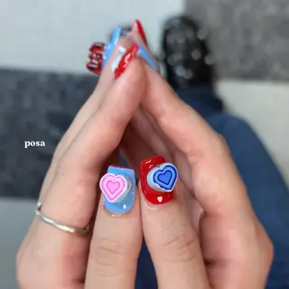 ネイル posa nail モエミのネイルデザイン