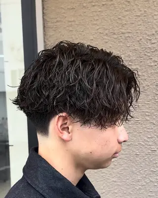 パーマ メンズ 【メンズ専門‼️】 聞谷 友貴矢のヘアスタイル