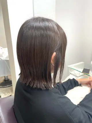 ミディアム 園田まい/レイヤーカ ット/透明感カラーのヘアスタイル