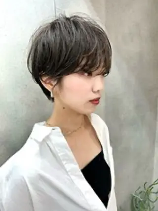 ショート 渋谷ショート、パーマ 美容師vain はるのヘアスタイル