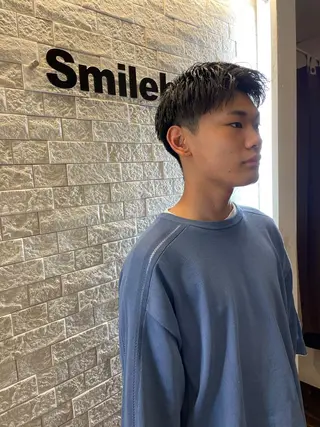 パーマ メンズ 金久保 遼のヘアスタイル