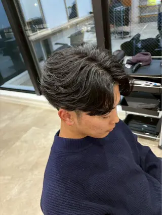 パーマ メンズ ツイストスパイラル /👾 Harukiのヘアスタイル