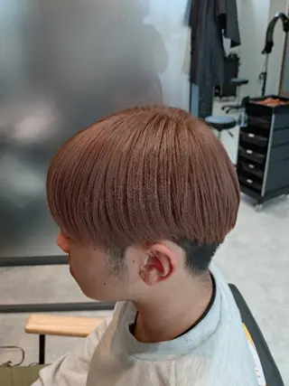 ショート メンズ 青木 大のヘアスタイル