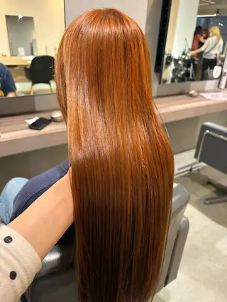 カラー 🎀西川芽依/ 暖色カラー🎀のヘアスタイル