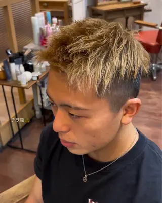 メンズ こばやし あこのヘアスタイル