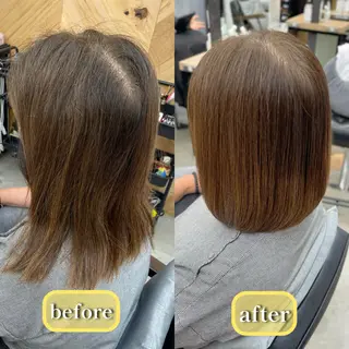 ミディアム 黒田 優衣のヘアスタイル