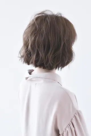 ショート カラー パーマ 髪質改善特化KIZU /艶髪研究(京都)のヘアスタイル