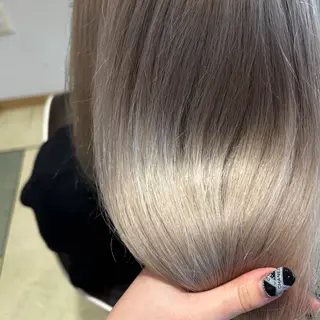 カラー 淡色┊︎ナチュラル 🧁奈那美🧁*.゜のヘアスタイル
