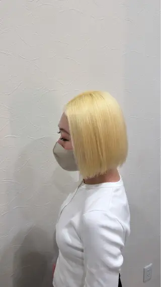 ミディアム カラー ヘアアレンジ 佐々木 まゆかのヘアスタイル