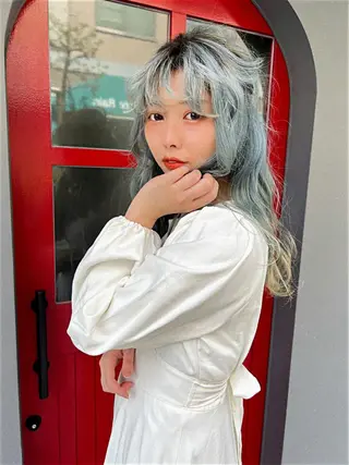 ロング 安田 未来のヘアスタイル