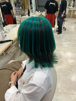 ショート カラー 暖色/ブリーチカラー 🎀 M i k uのヘアスタイル