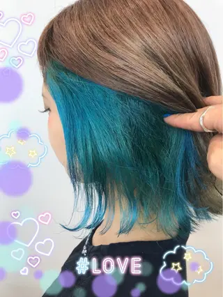 ショート カラー 新宿駅近♡個室 ♡関口三都季🌜のヘアスタイル