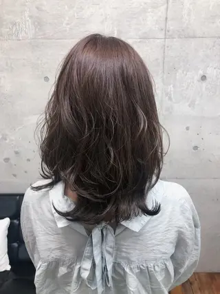 セミロング MeL 横浜/ MIHOのヘアスタイル