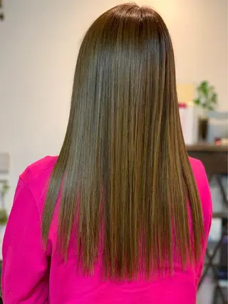 セミロング 中村 誠のヘアスタイル