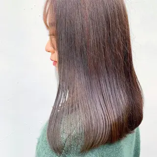 セミロング 中川 竜誠のヘアスタイル