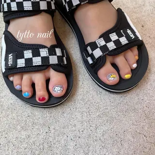 キッズ ネイル tytto nail ❤︎‪‪eri‪‪のネイルデザイン