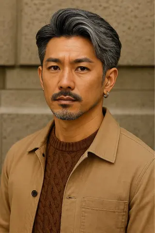 ショート カラー メンズ特化美容師 カラー専門ぺーターのヘアスタイル