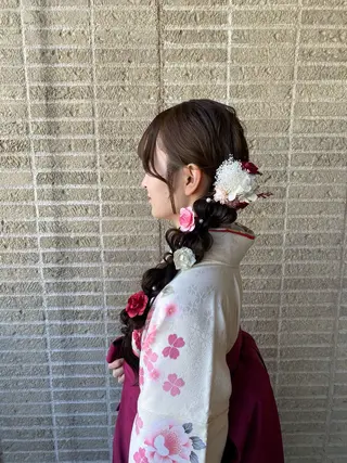 ヘアアレンジ カットモデル 🦋熊田 史織のヘアスタイル