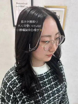 ロング Mao 🎀bob 赤み撃退🌿艶カラーのヘアスタイル