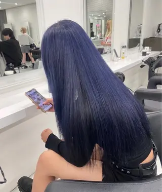 カラー 🫧モテる💗ダメー ジレスハイトーン🫧のヘアスタイル