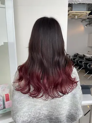 ミディアム カラー パーマ ヘアアレンジ 💗無料カットモデル 募集中yu-ki💗のヘアスタイル
