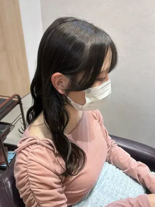 ロング Mao 🎀bob 赤み撃退🌿艶カラーのヘアスタイル