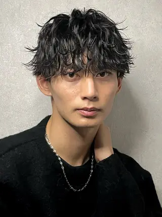 ショート メンズ 飯田 来夢のヘアスタイル