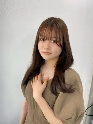 ロング Endearing 🌟銀座のヘアスタイル
