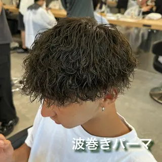 ショート パーマ指名率No1 メンズ特化ケイトのヘアスタイル
