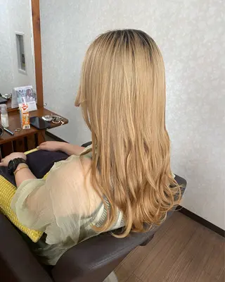 ロング カラー ママ美容師 MADOKA🧸🍯のヘアスタイル