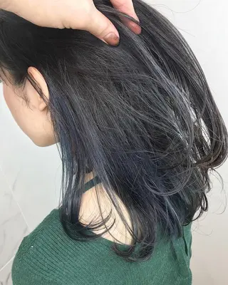 ミディアム カラー 髪質改善IENA店長 小泉拓のヘアスタイル
