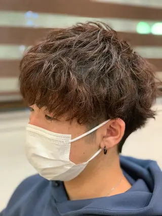 パーマ カット特化美容師 齋藤桐のヘアスタイル