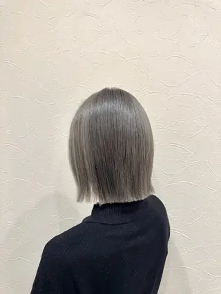 ミディアム カラー ヘアアレンジ 佐々木  まゆかのヘアスタイル