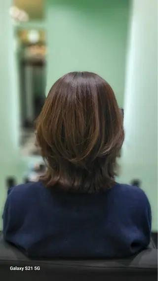 ミディアム カラー 🐈さとう ひさと🐈⬛のヘアスタイル