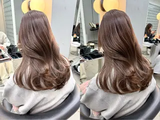 ロング カラー 福島 海翼のヘアスタイル
