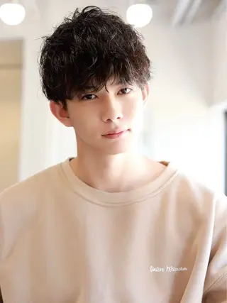 メンズ 中村 夏那のヘアスタイル