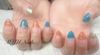 ネイル ニュアンスネイル🌈 MYU Nailsのネイルデザイン