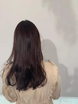 ロング カラー パーマ ヘアアレンジ 加藤 綾華のヘアスタイル