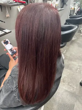 カラー 🌹ミラクル美容師 🌹ブリーチくっぽのヘアスタイル