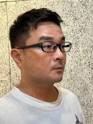 ショート メンズ 藤田 衣子のヘアスタイル